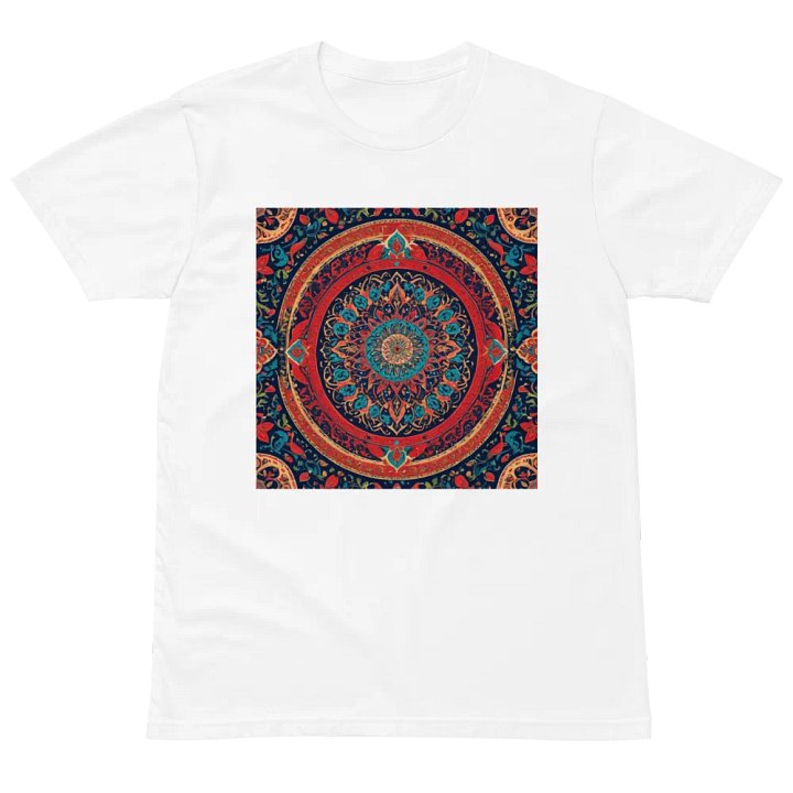 T-Shirt with Persian Carpet Design Mix of Beautiful Colors product image (2)