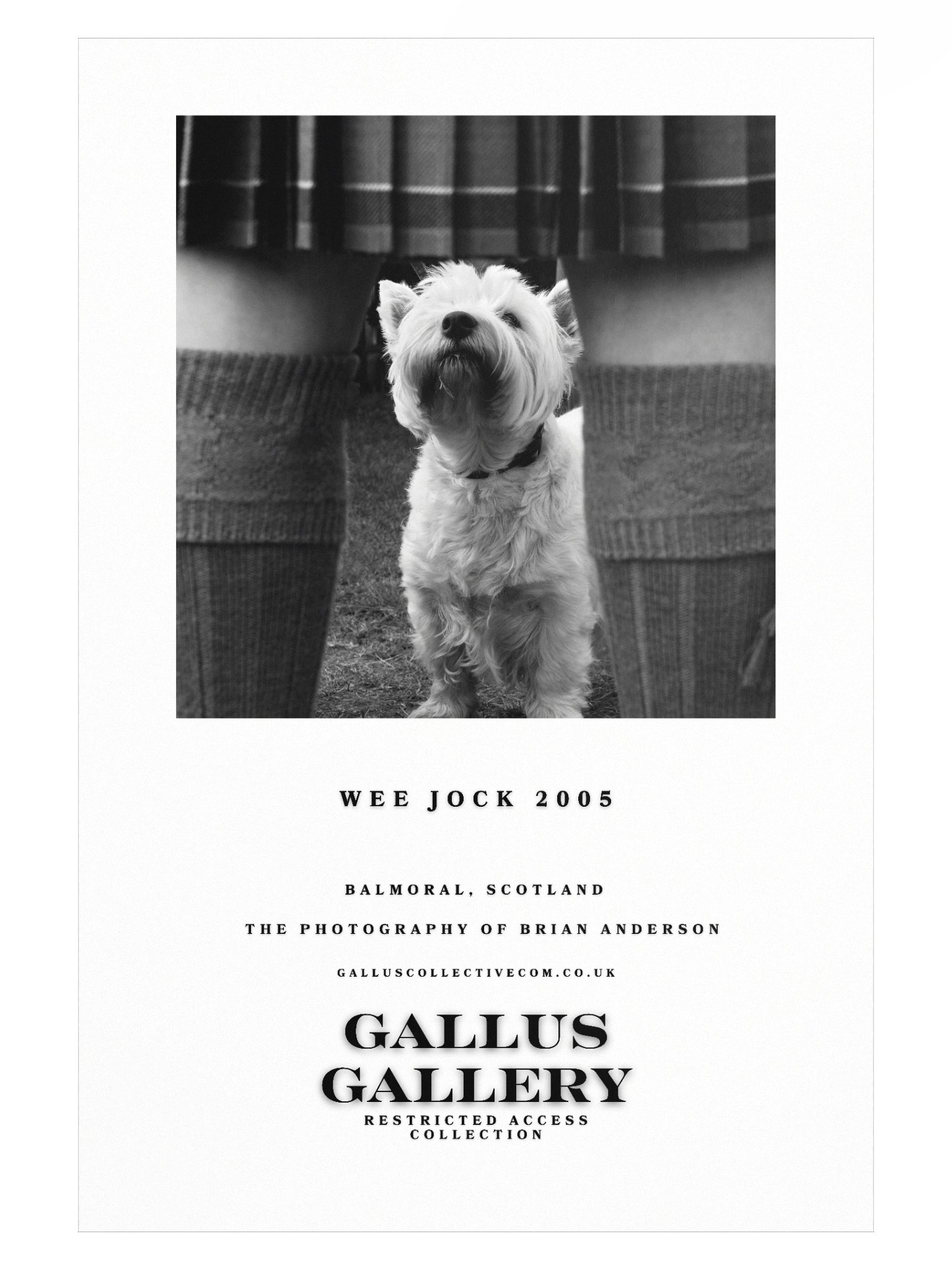 Wee Jock Balmoral Scotland Unframed product image (1)