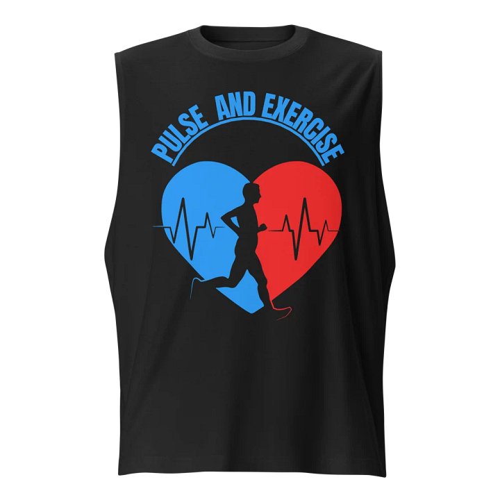 ECG Heartbeat Split Tank product image (1)