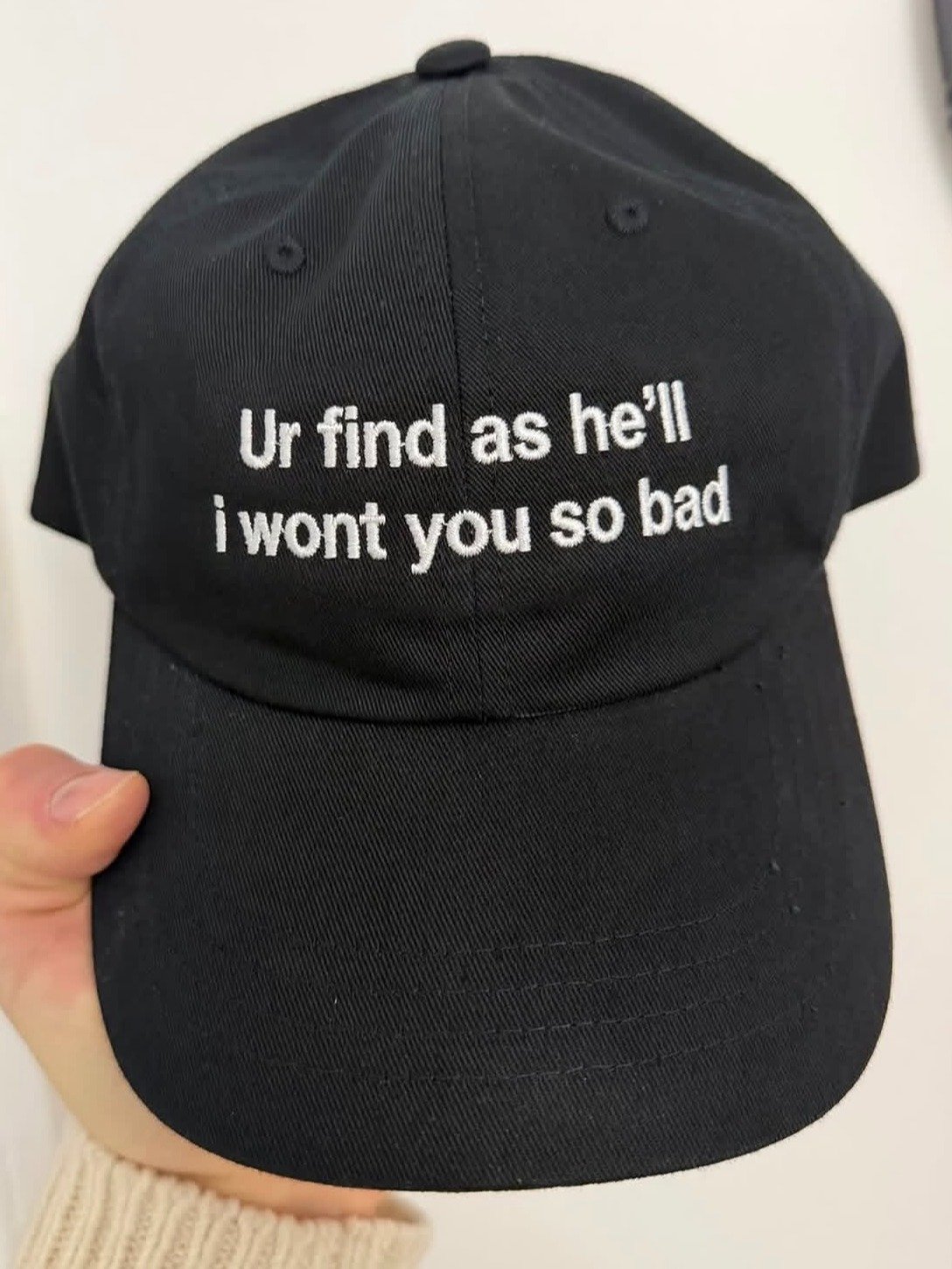 Ur Fine as Hell Embroidered Dad Hat – Funny Flirty Quote Cap product image (21)