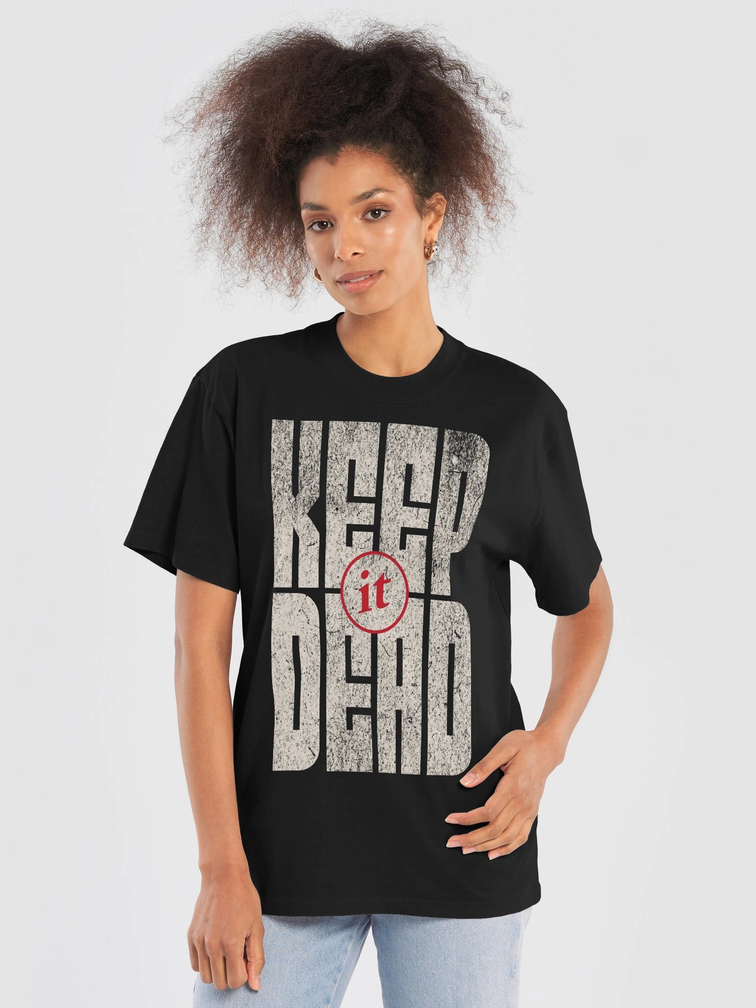 KEEP IT DEAD — Oversized Tee product image (2)