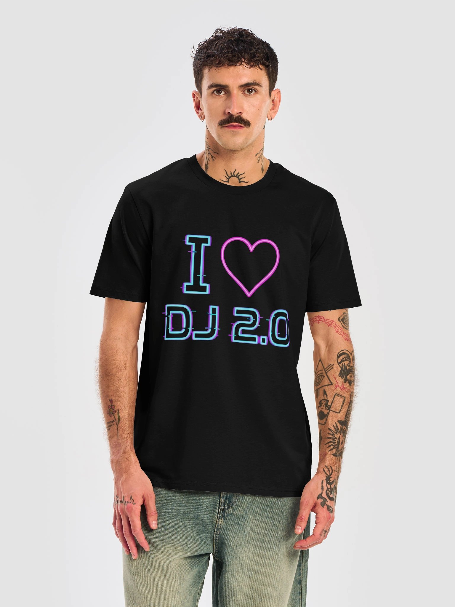 I Heart DJ 2.0 T-Shirt product image (5)