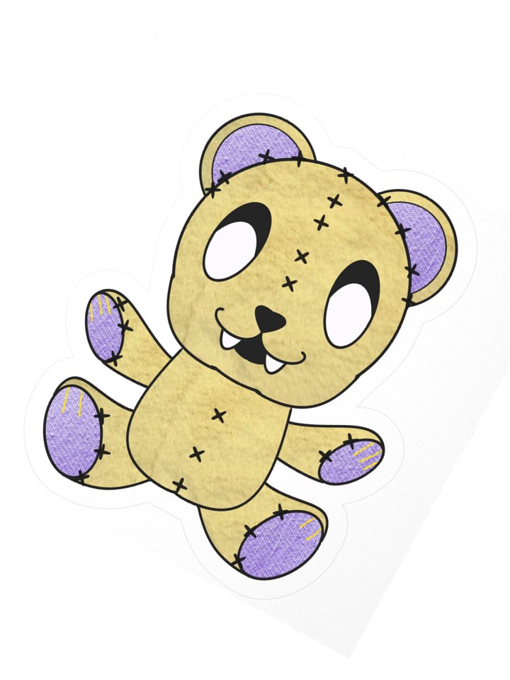 Non bear-nary sticker product image (4)