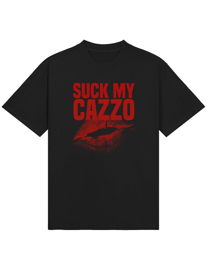 suck my cazzo red t-shirt product image (1)