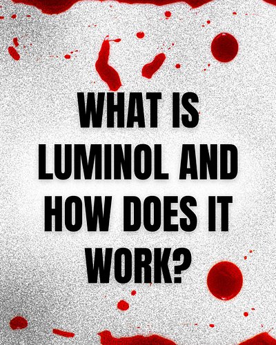 You might have heard about the use of Luminol, but what actually is it? 🧐 Swipe for more! 🖤

#truecrime #truecrimecommunity #...