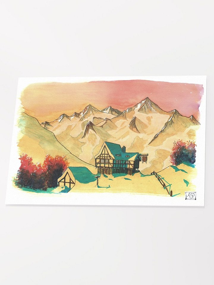 "The Weary Rider Inn" | Printed Artwork product image (1)