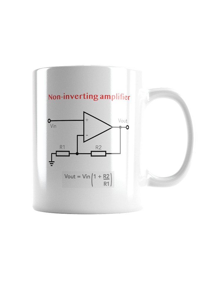 Operational Amplifier (Inverting and non-inverting) Mug product image (3)