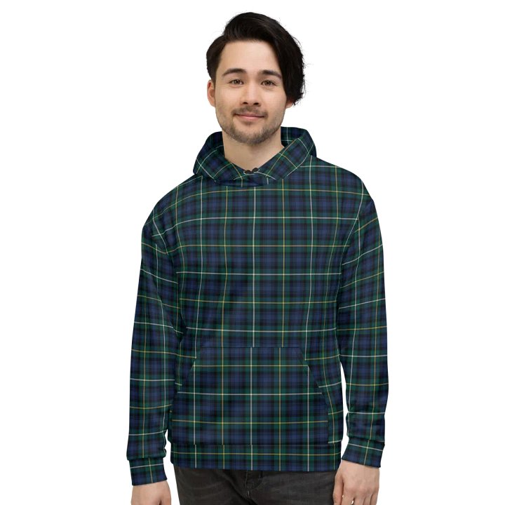 Campbell Clan Tartan Hoodie product image (2)