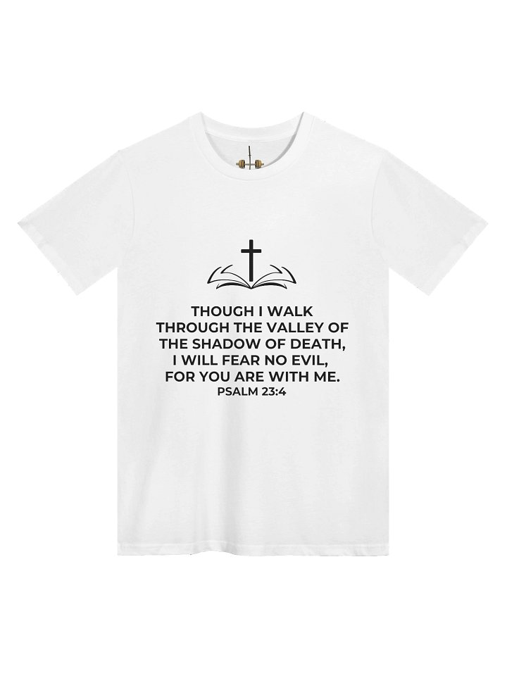 Psalm 23:4 Unisex Tee [Dark] product image (21)