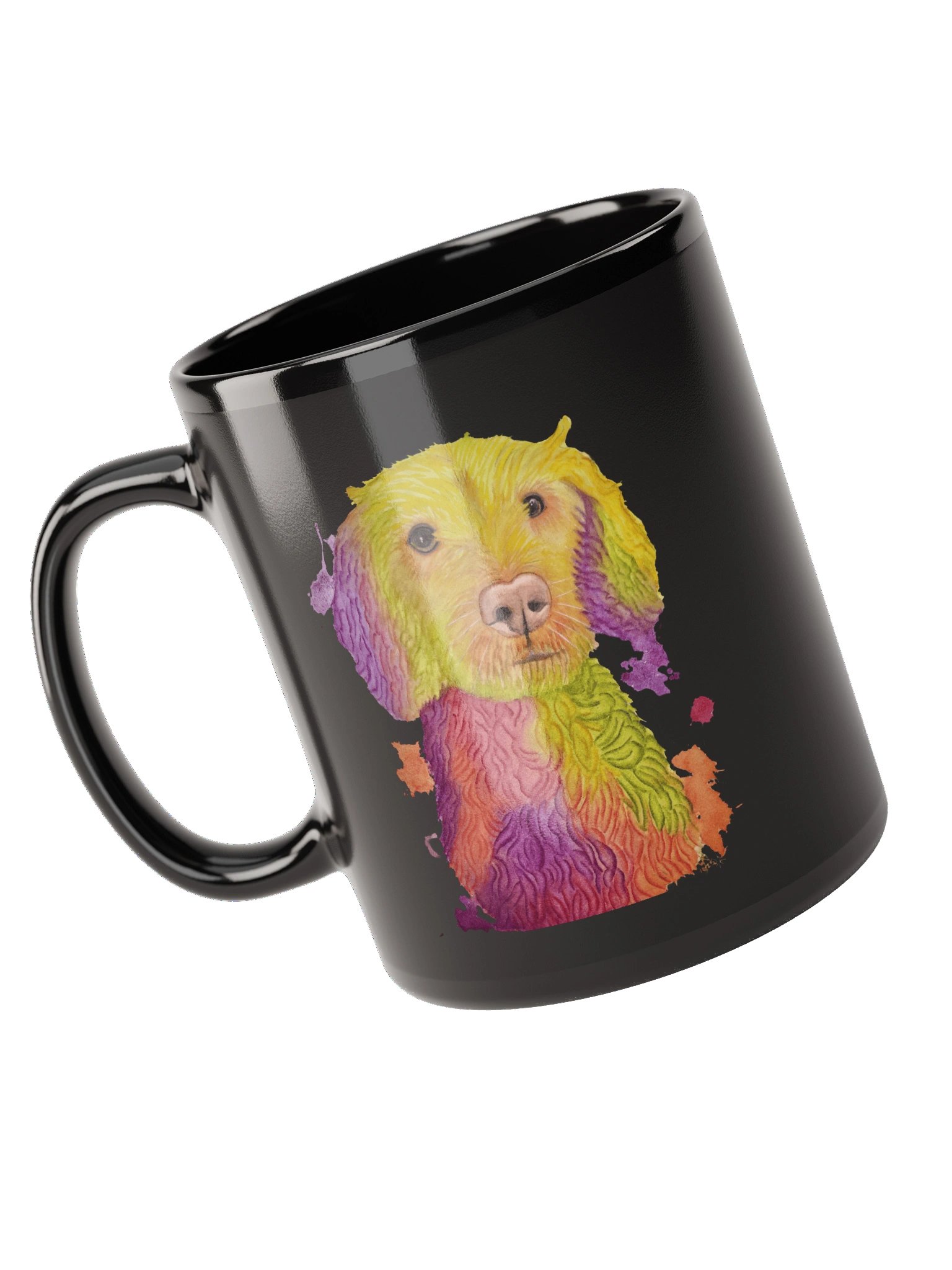 Jax — Black Glossy Mug product image (10)