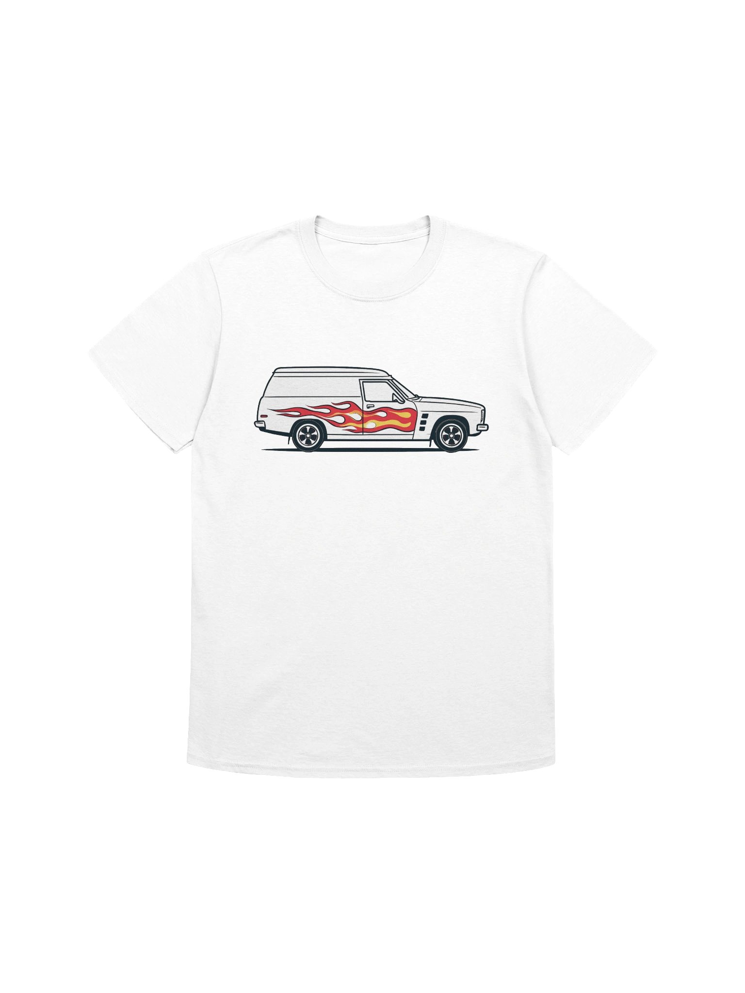 Flaming Van Graphic Tee product image (42)
