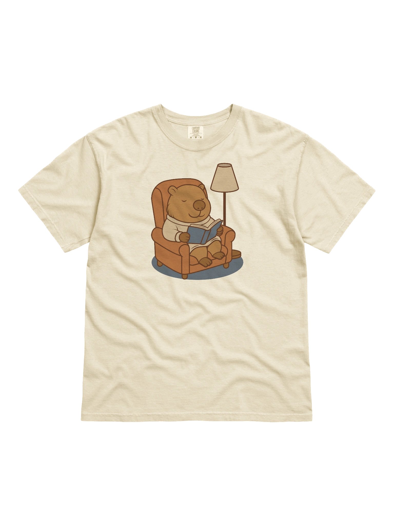 Cozy Capybara Reading A Book product image (3)