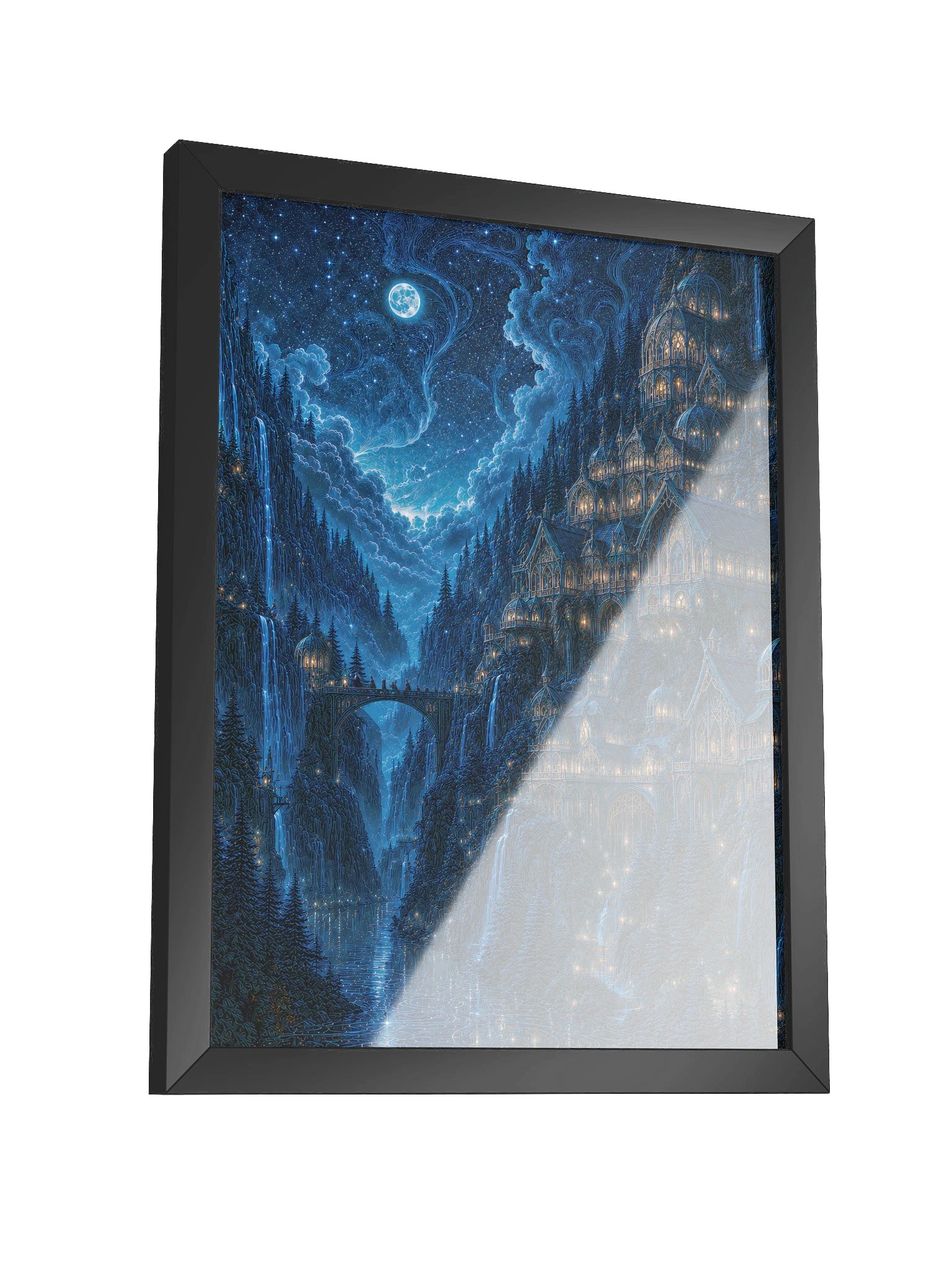 Feast of Starlight in the Hidden Valley ⎯ Museum Framed Edition product image (7)