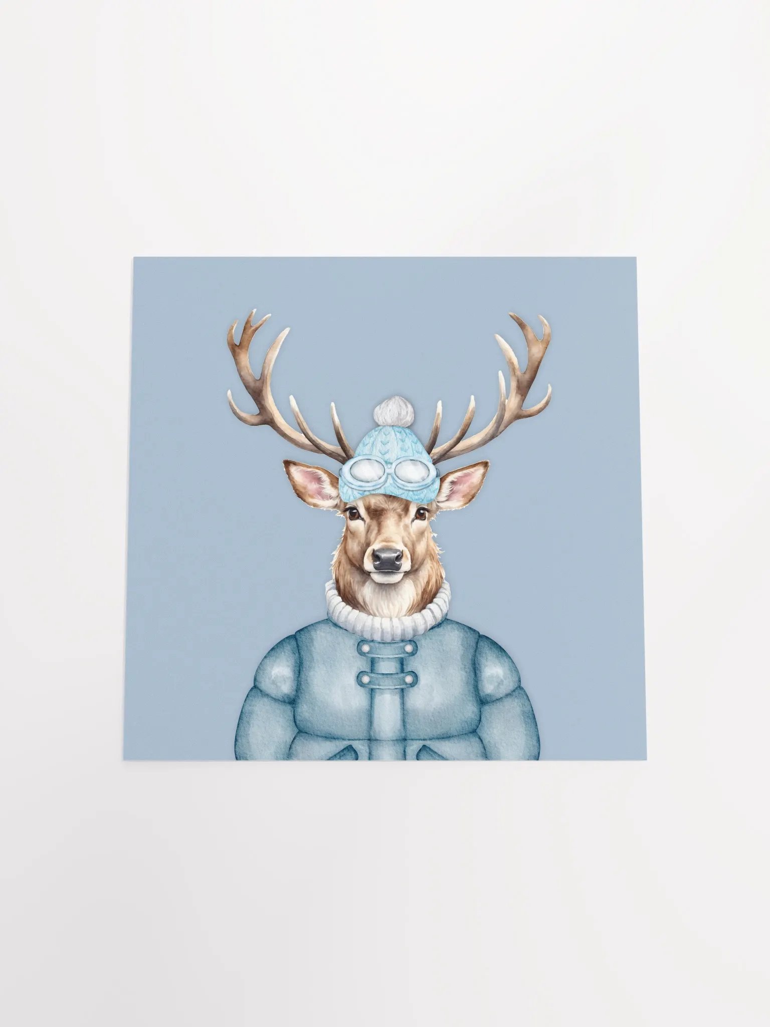 Winter Wonderland Deer Poster product image (21)