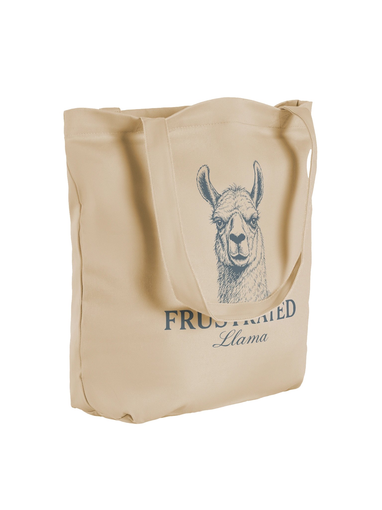 Frustrated Llama Organic Cotton Tote Bag product image (4)