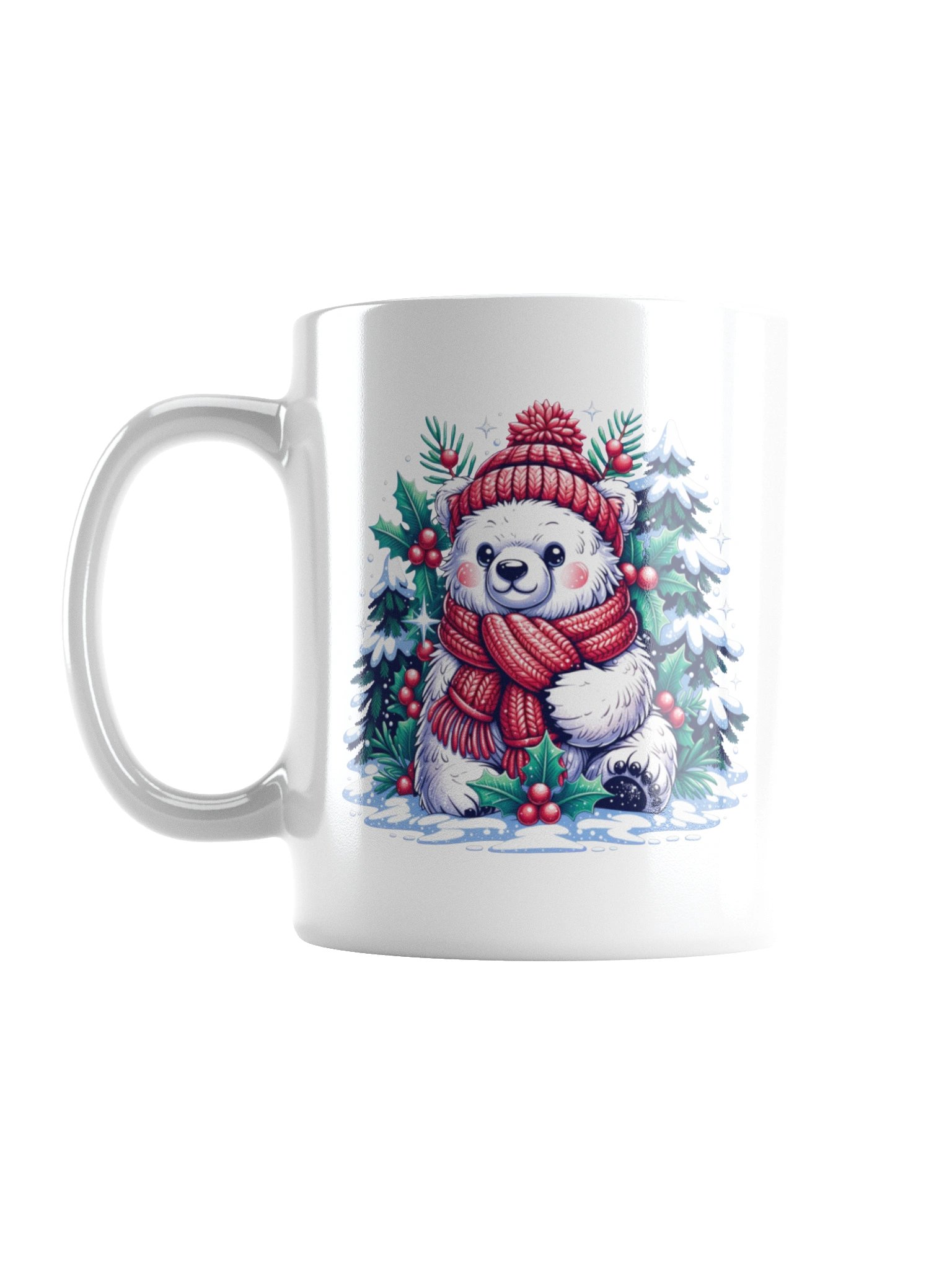 Polar Bear Christmas Wonderland Coffee Mug product image (1)