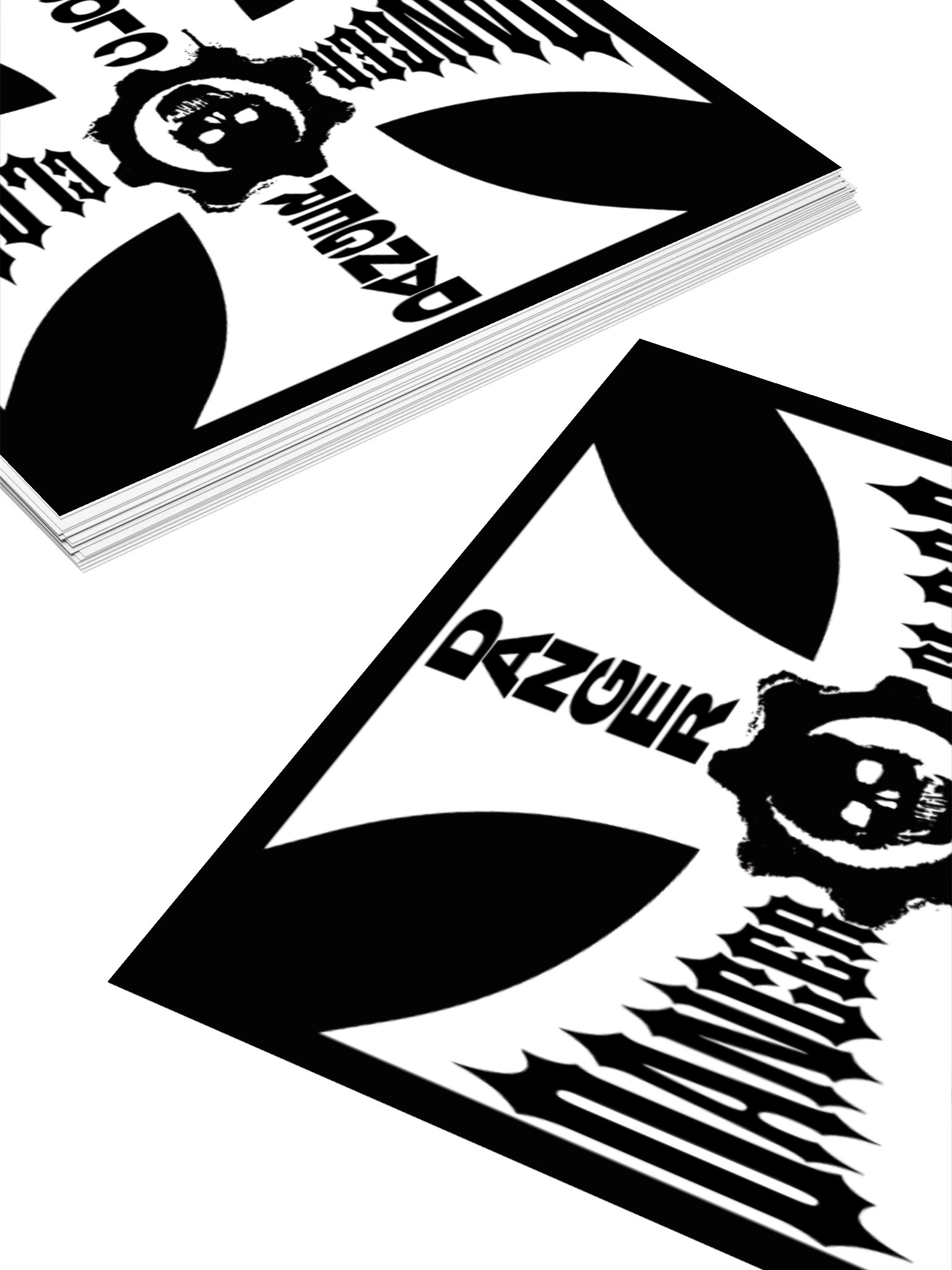 DANGER CLOSE IRON CROSS STICKERS product image (4)