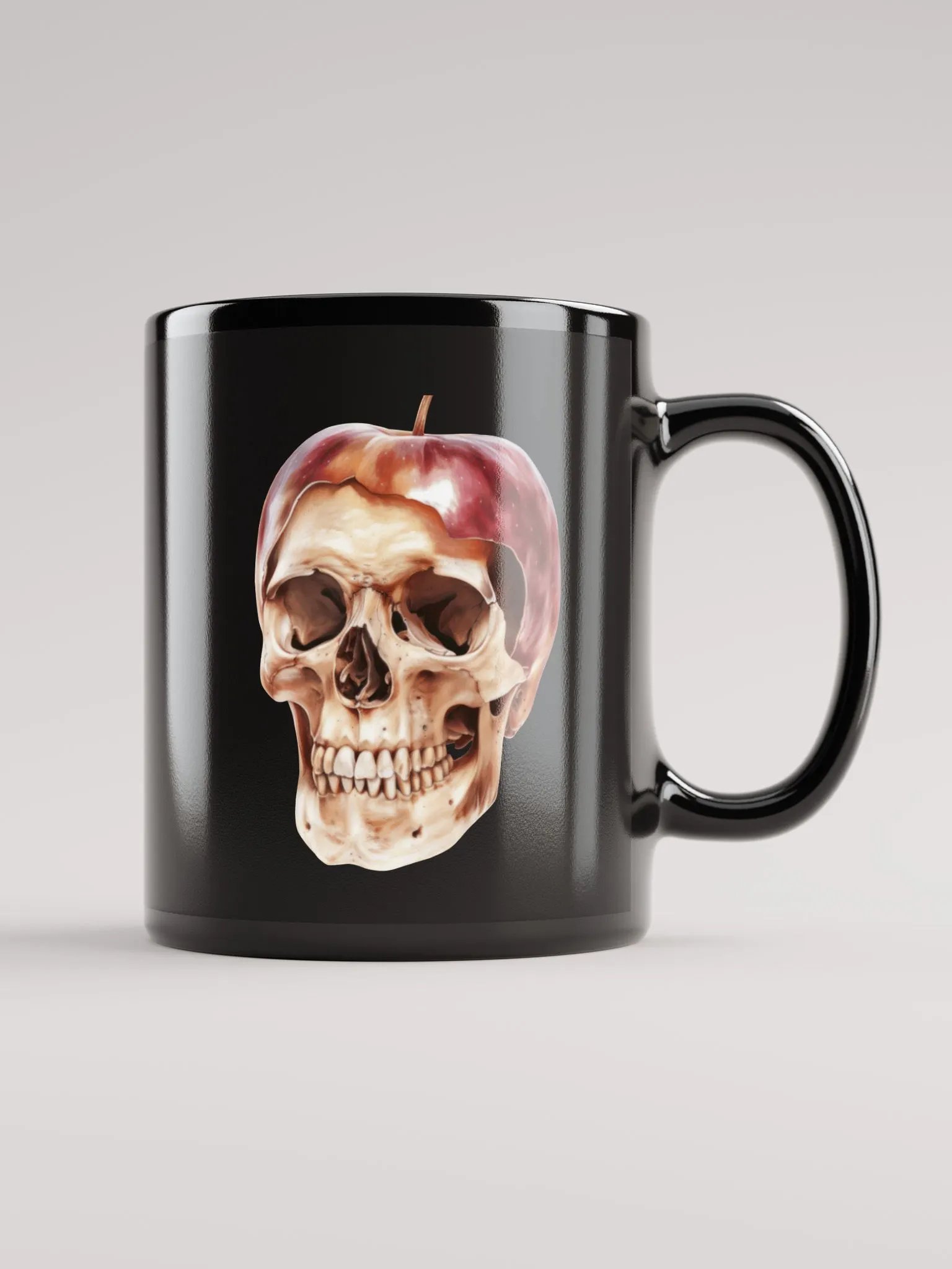 Eerie Apple Skull Mug product image (2)