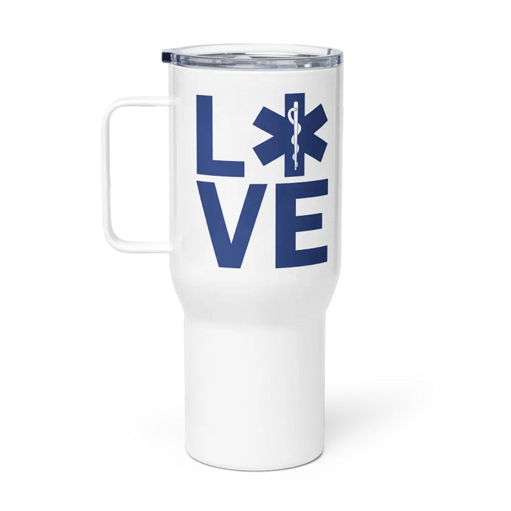 Paramedic Love - Travel Mug w/ Handle product image (1)