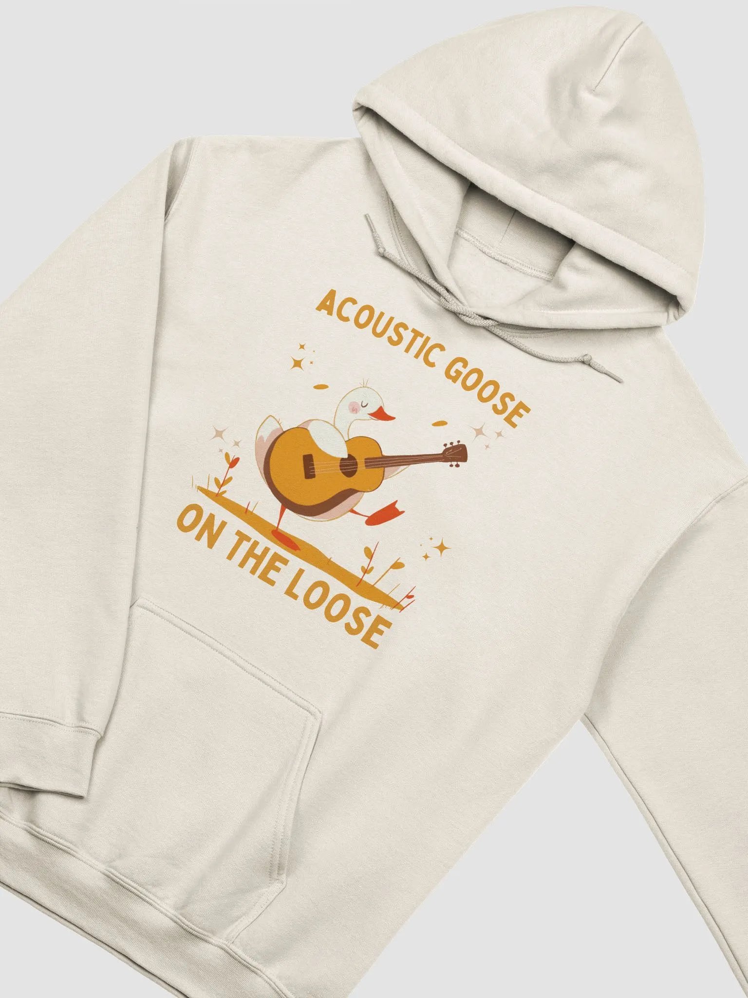 Acoustic goose on the loose Hoodie product image (2)
