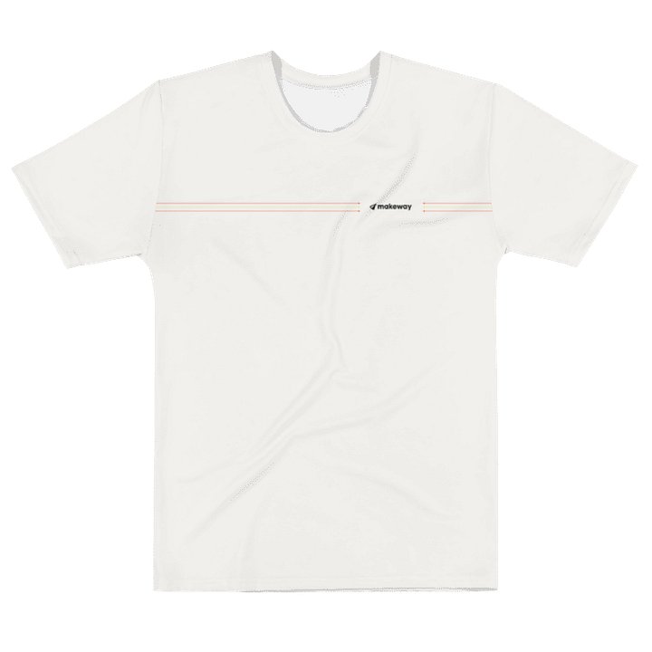 Elevate Tee: White product image (1)