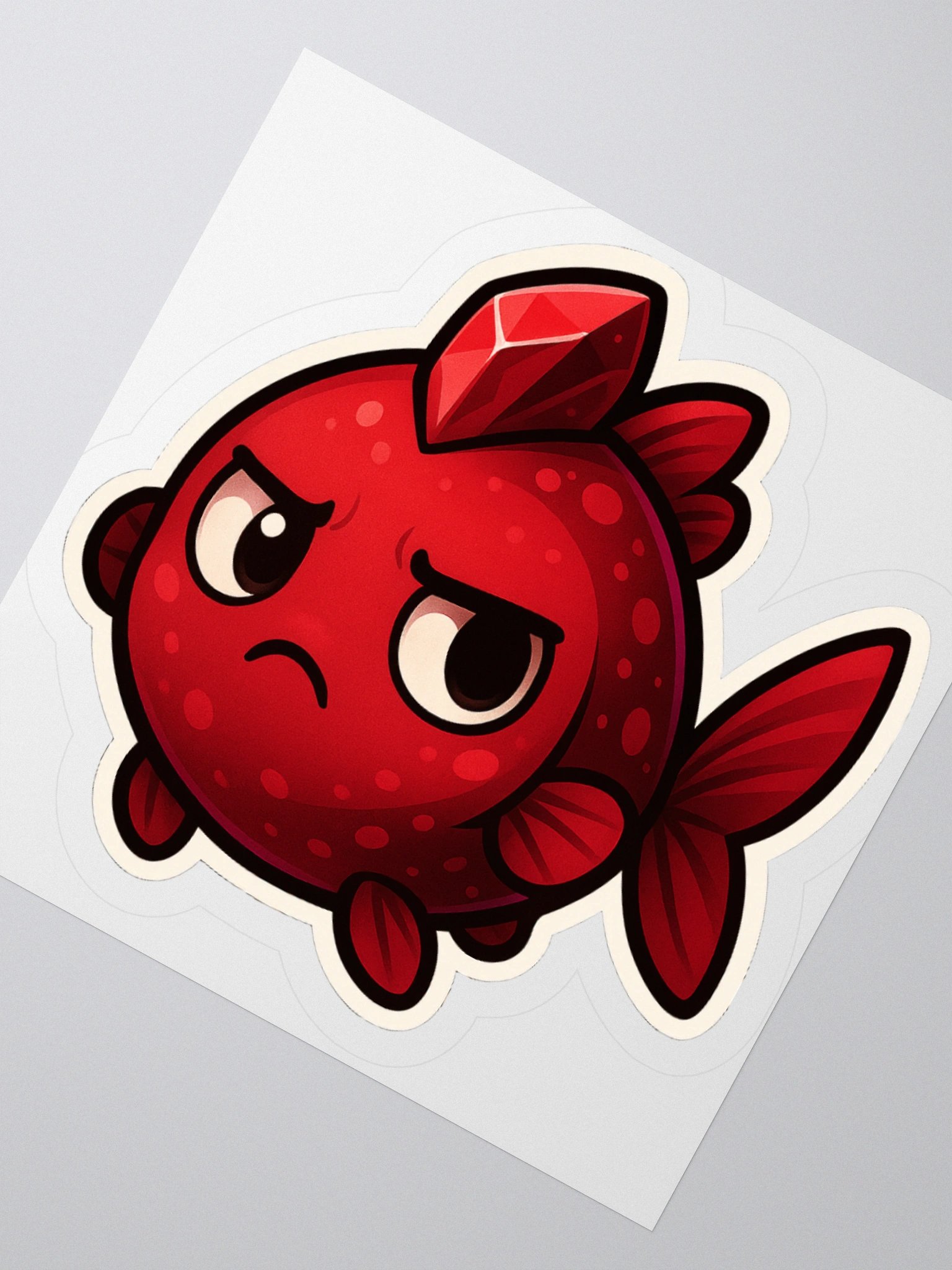 Ruby (July) Fish Sticker product image (3)