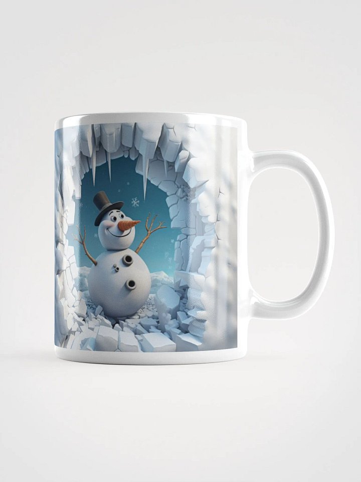 Ho Ho Ho! Magical 3D Snowmen Mug, Double Sided product image (1)