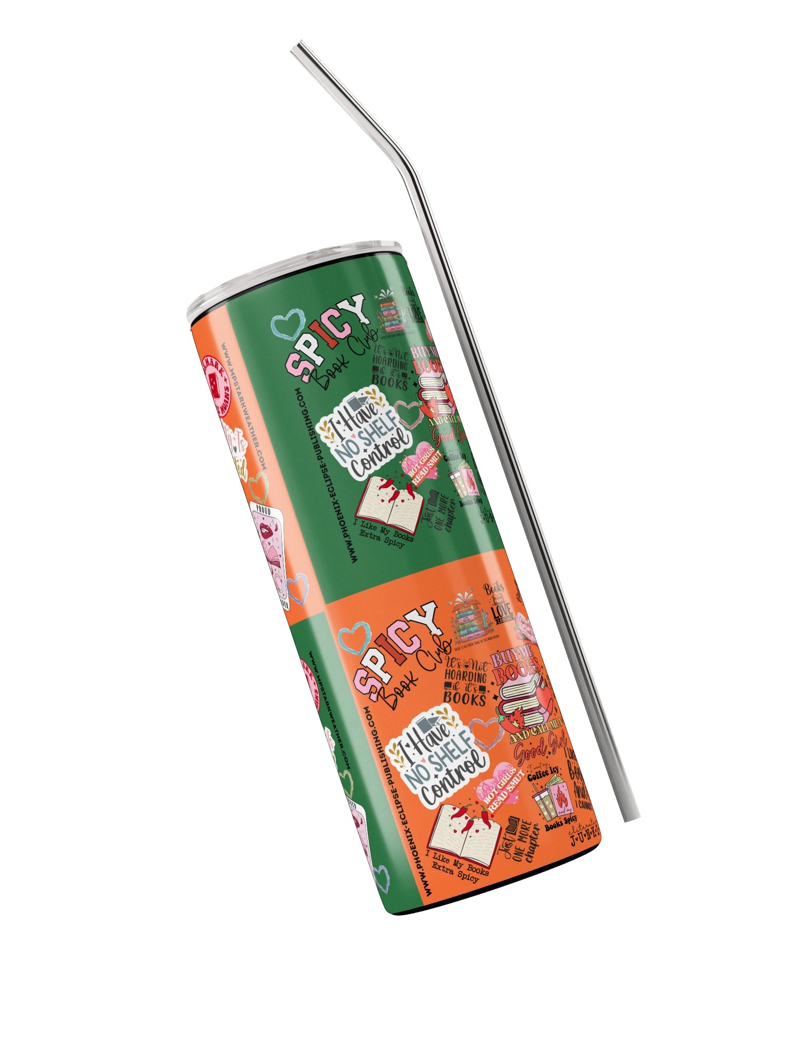 colorblock book tumbler product image (3)