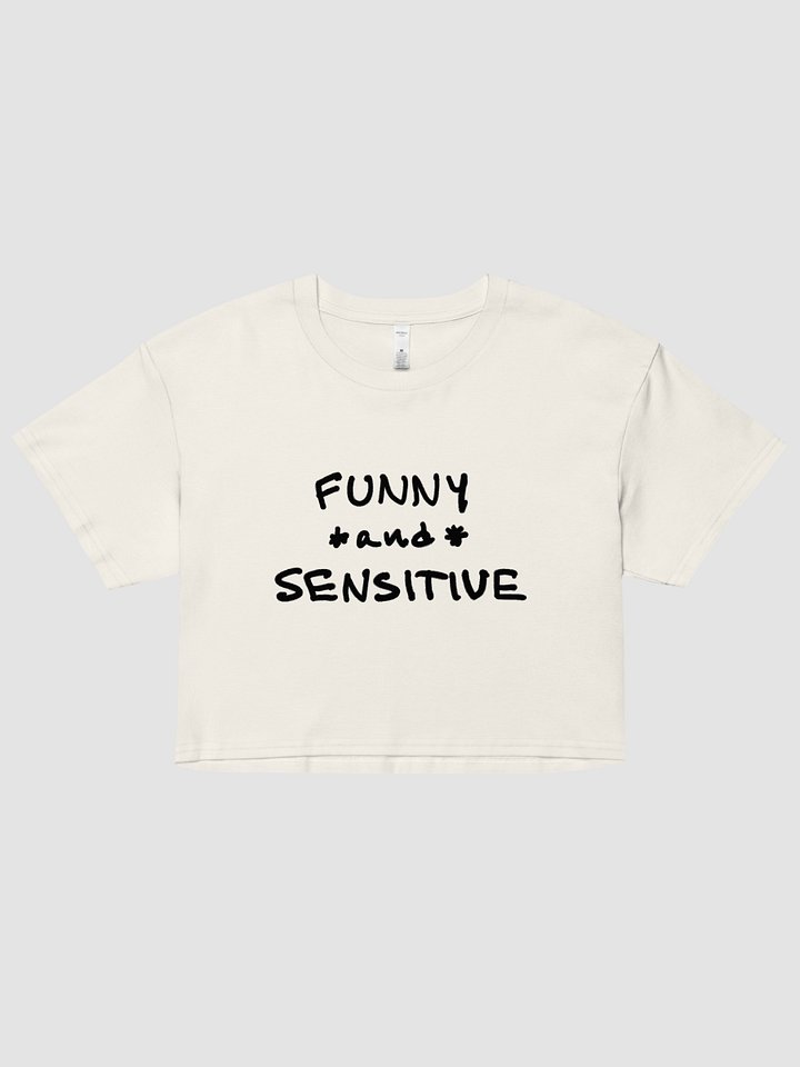 FUNNY *and* SENSITIVE Women's Crop Top product image (1)