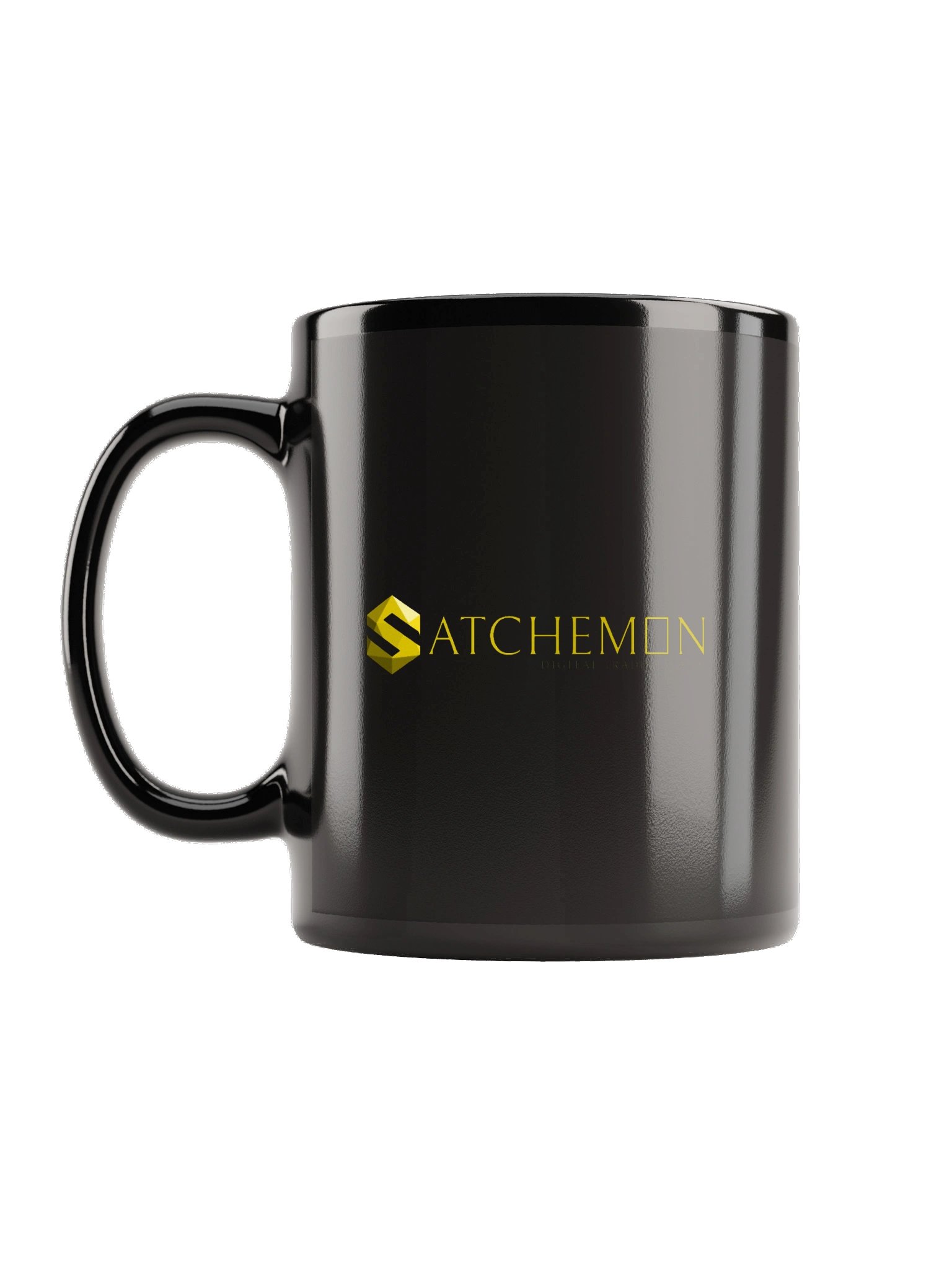 Satchemon Full Logo Black Mug product image (1)