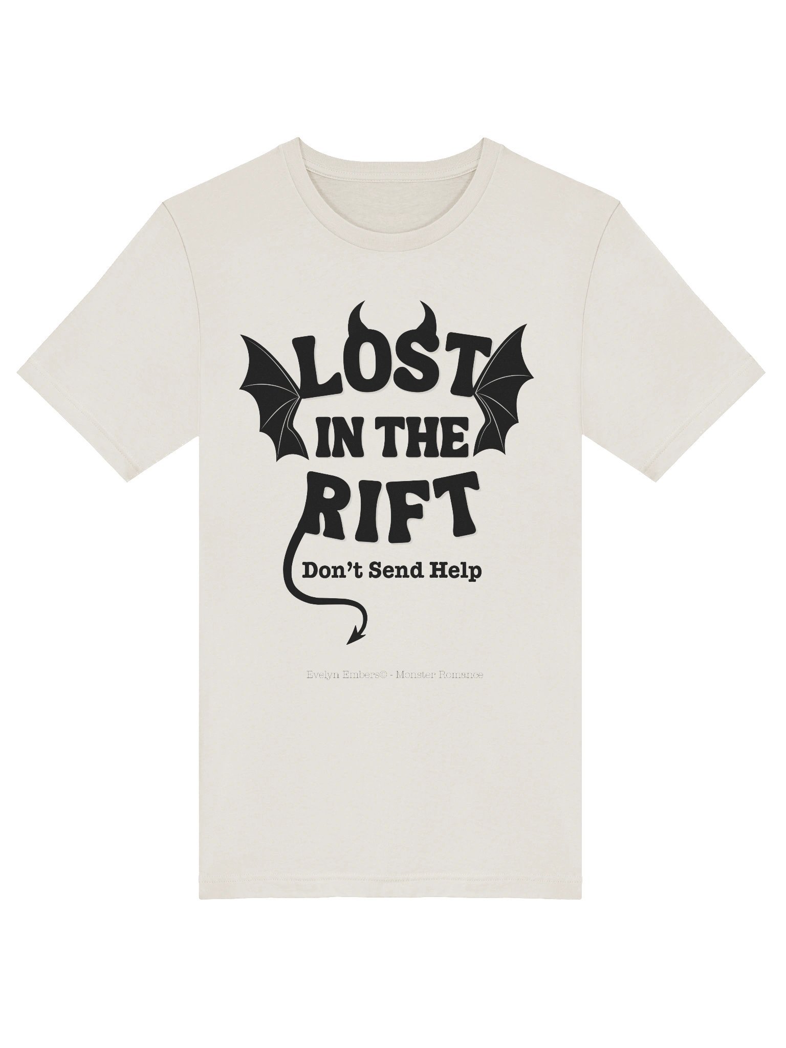 "Lost in the Rift" Bella+Canvas T-Shirt - black text on light colors product image (5)