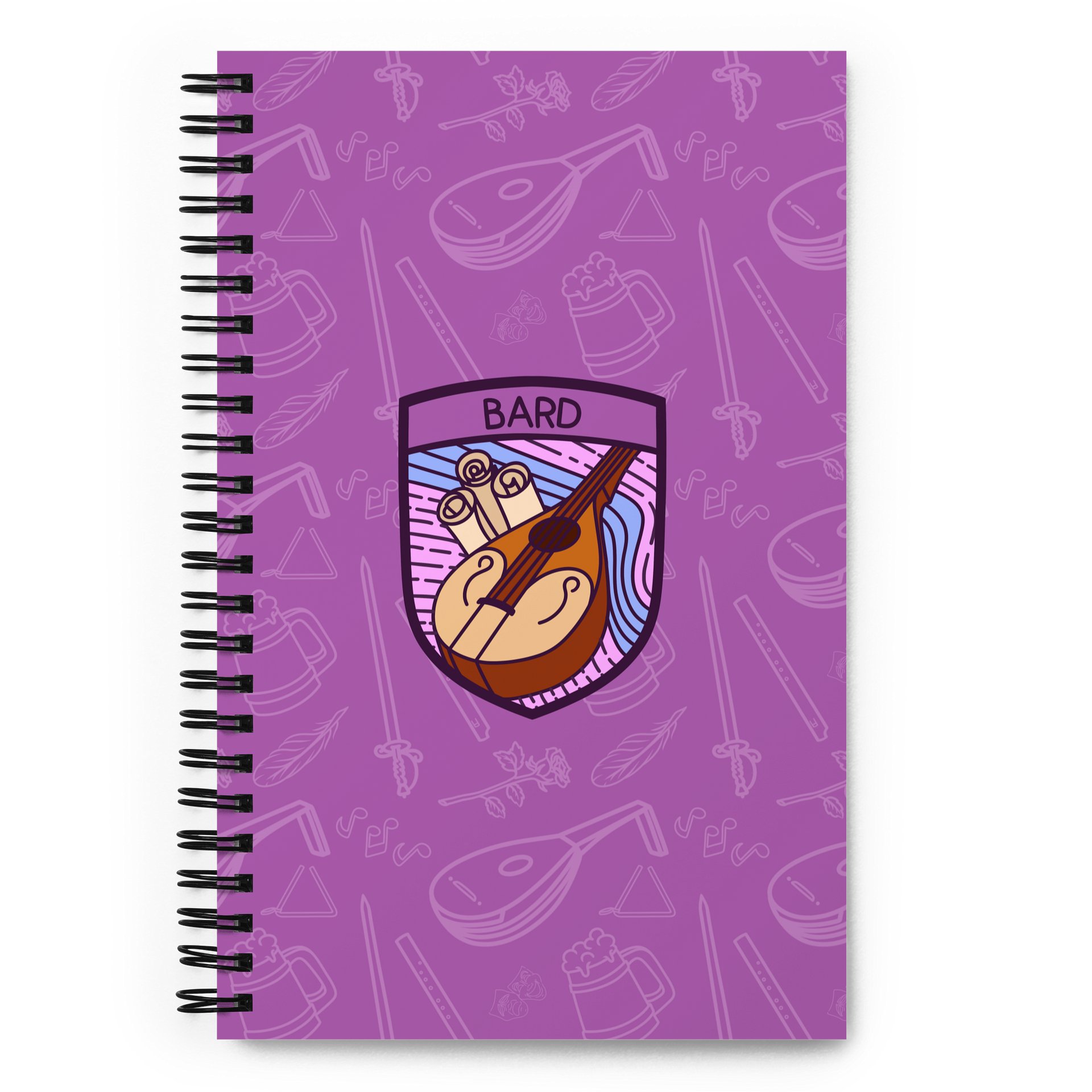 Bard Sprial Bound Notebook product image (1)