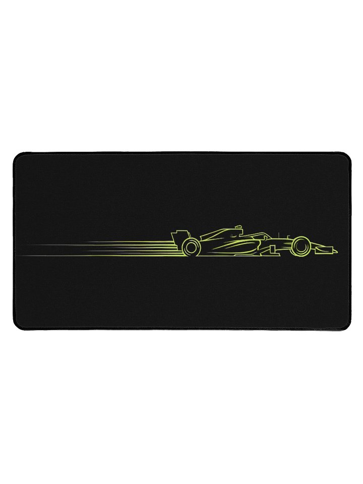 Formula 1 Car Line Art Desk Mat product image (1)