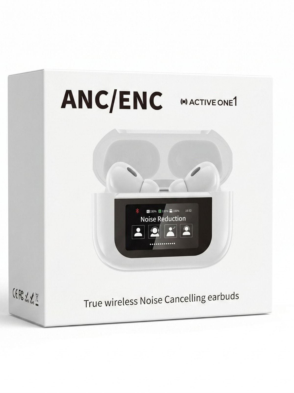 سماعات Active One1 اللاسلكية مع شاشة تحكم ذكية مدمجة product image (1)