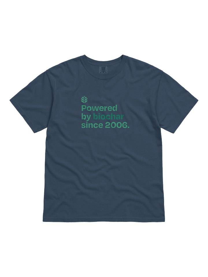 Powered by Biochar T-shirt – Light product image (5)