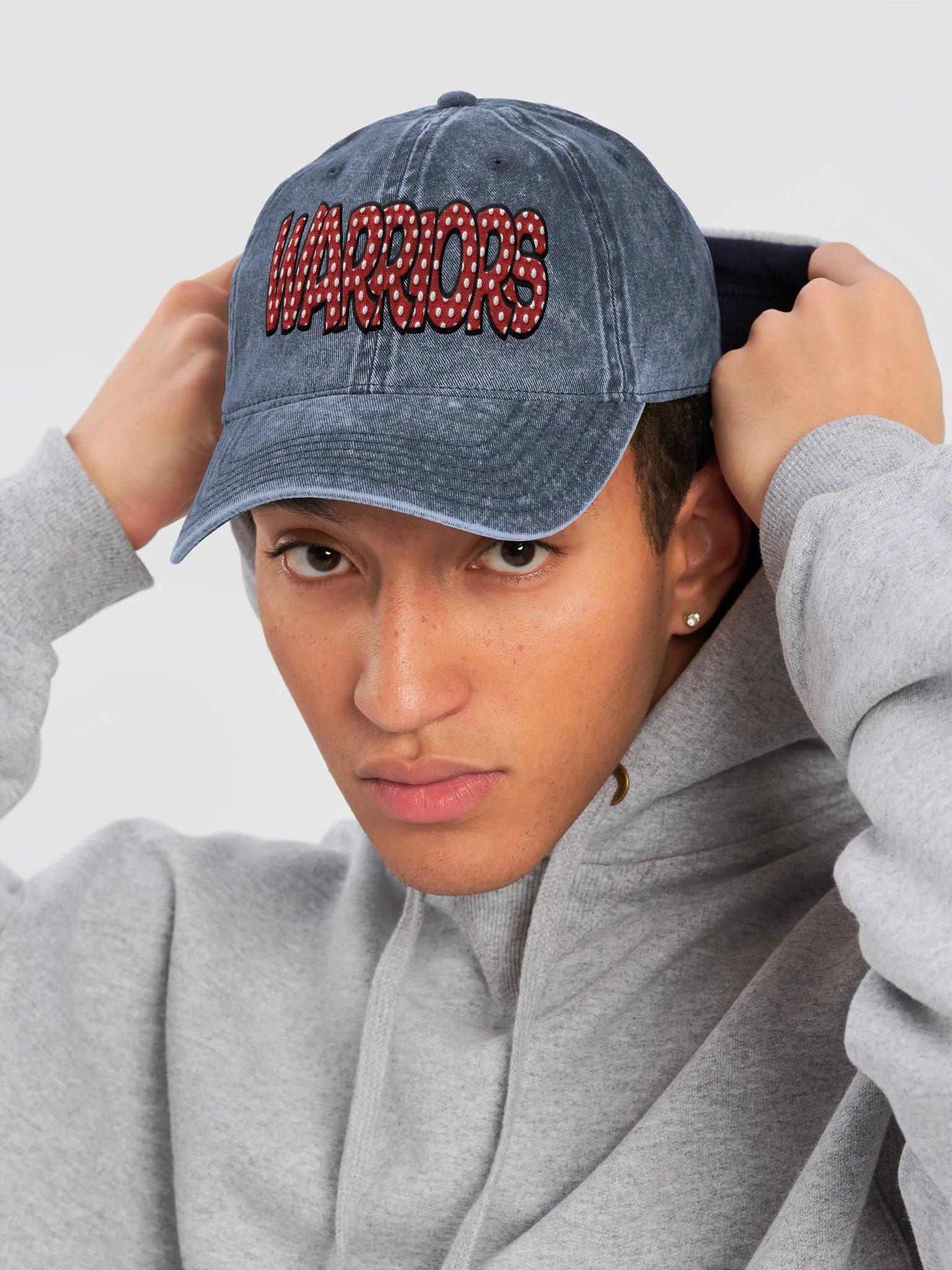 Washington Warriors Polka Dot Vintage Hat product image (6)