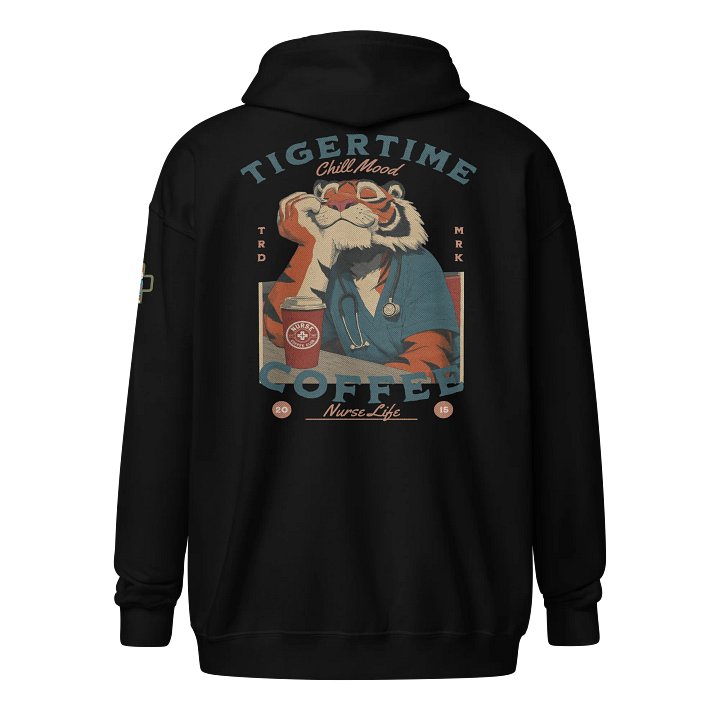 TIGERTIME Zip Up Hoodie product image (2)