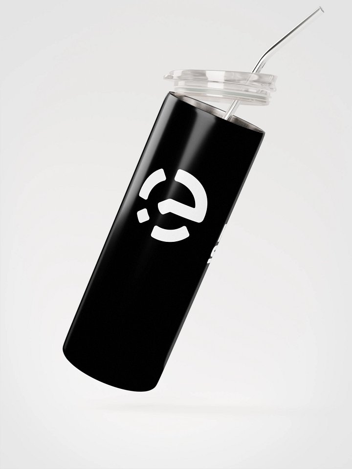 Q&A Tumbler Black & White - Yea God Hath Said product image (2)