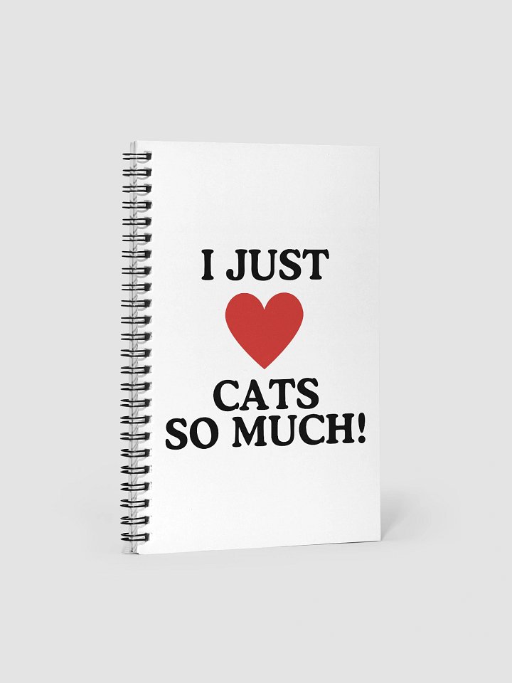 Cat Love Notebook product image (1)