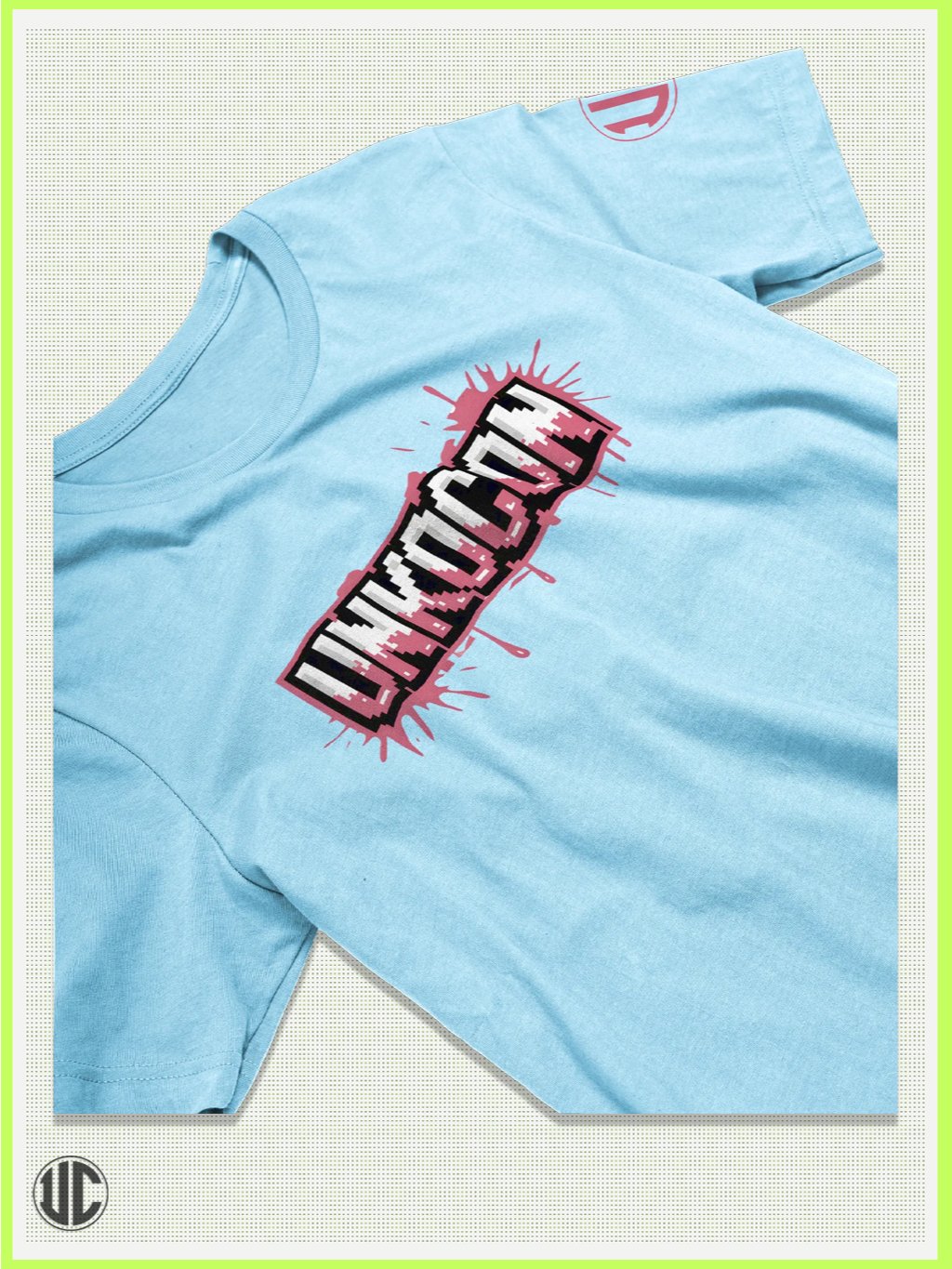 8-Bit Logo – UnkoCon Pixel Spray T-Shirt product image (2)