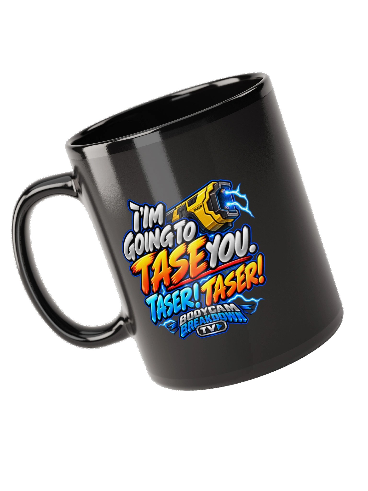 Bodycam Breakdown TV - I’m Going to Tase You — Taser! Taser! Mug product image (9)