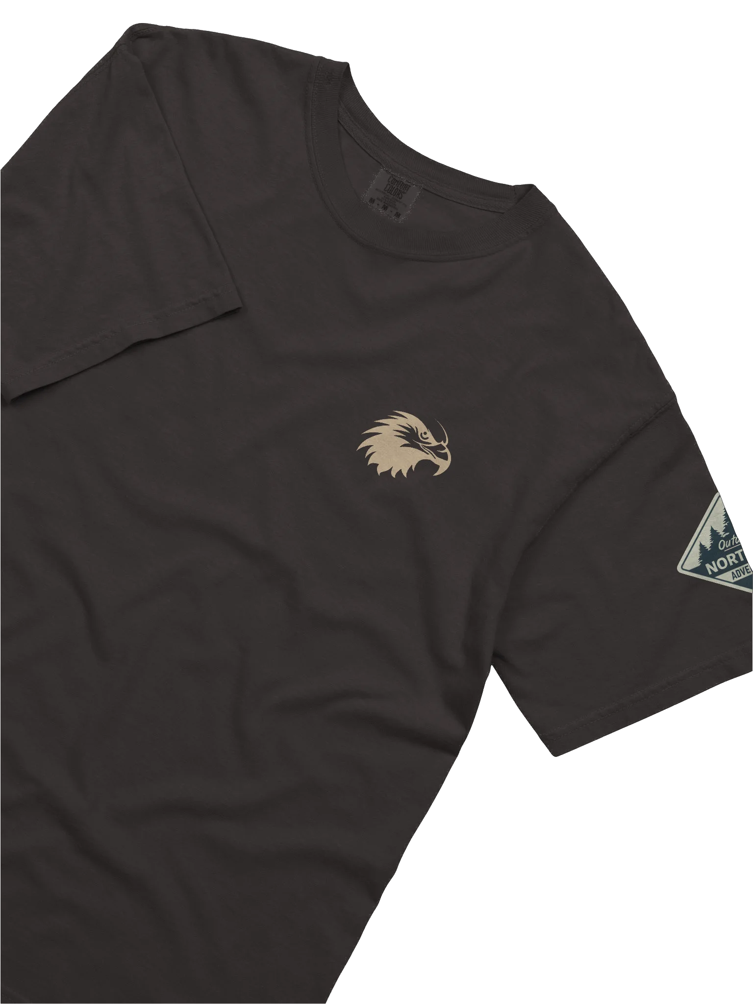 Freedom Found in the Wild – Patriotic Eagle Northwoods T-Shirt product image (3)