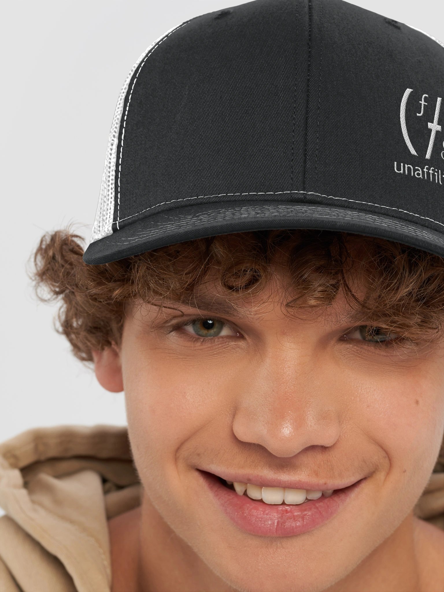 FauxSwag Trucker Hat Asymmetric- Unaffiliated product image (8)