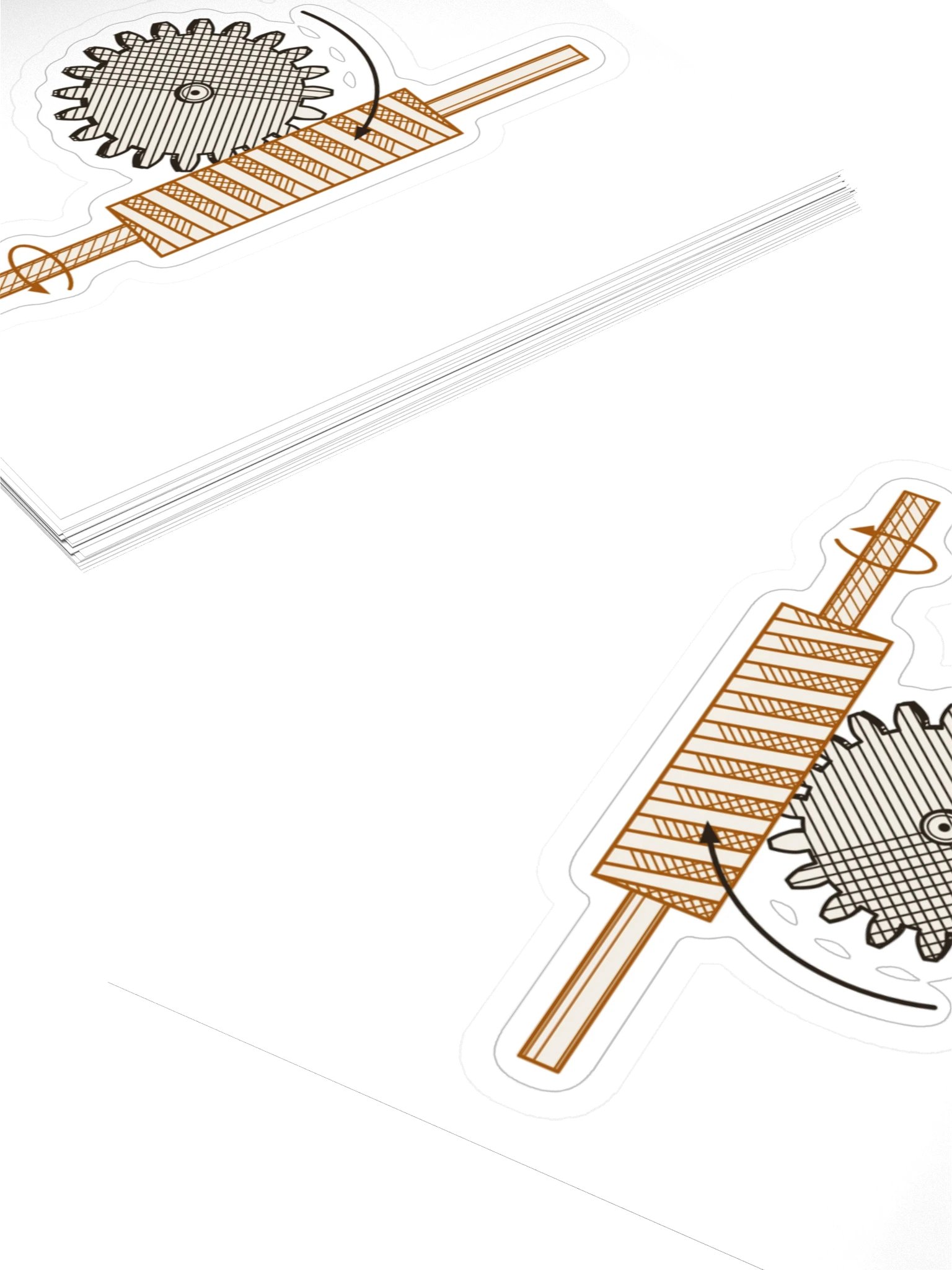 Worm gear sticker · MOTION 16 product image (4)