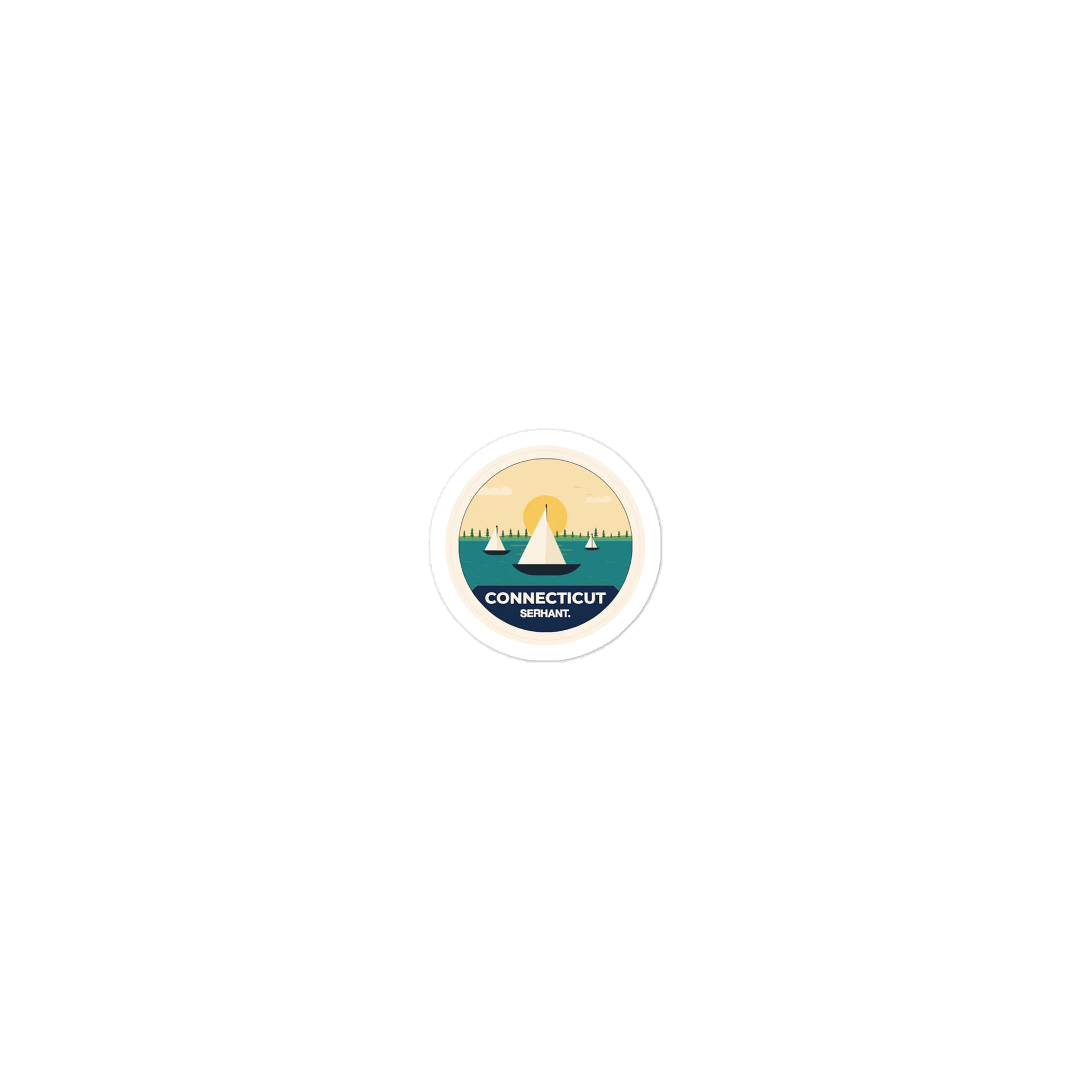 SERHANT. Connecticut Sticker product image (1)