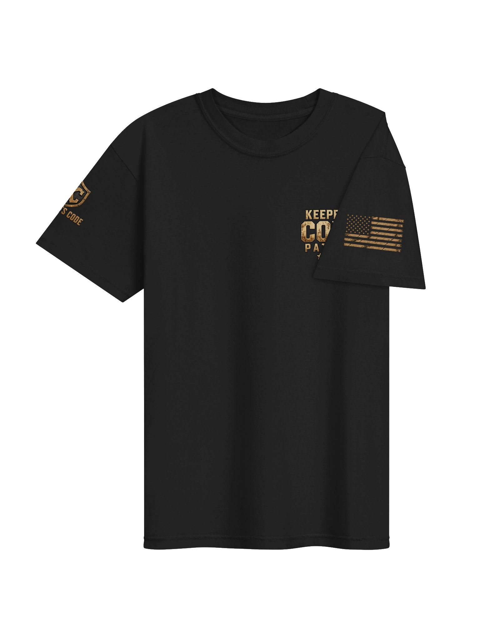 Keeper’s Code™ Men's Live by a Standard Eagle Patriotic T-Shirt product image (7)