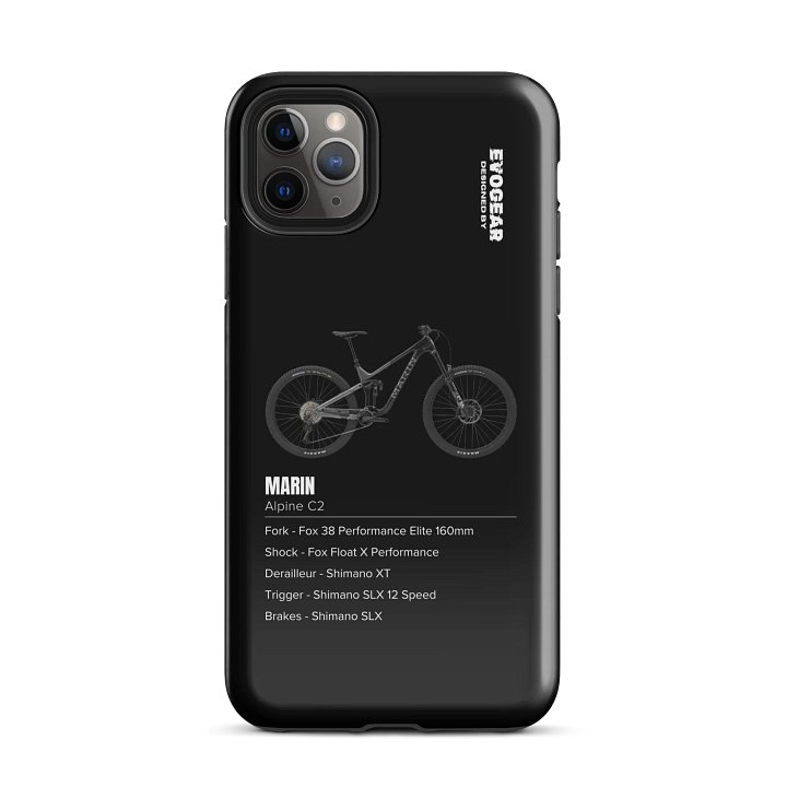 Black MARIN Alpine C2 iPhone Case product image (51)