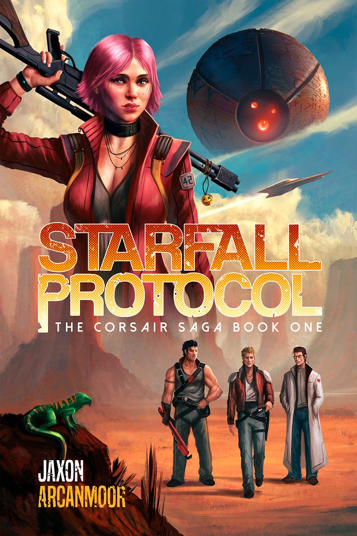 Starfall Protocol Signed Paperback product image (1)