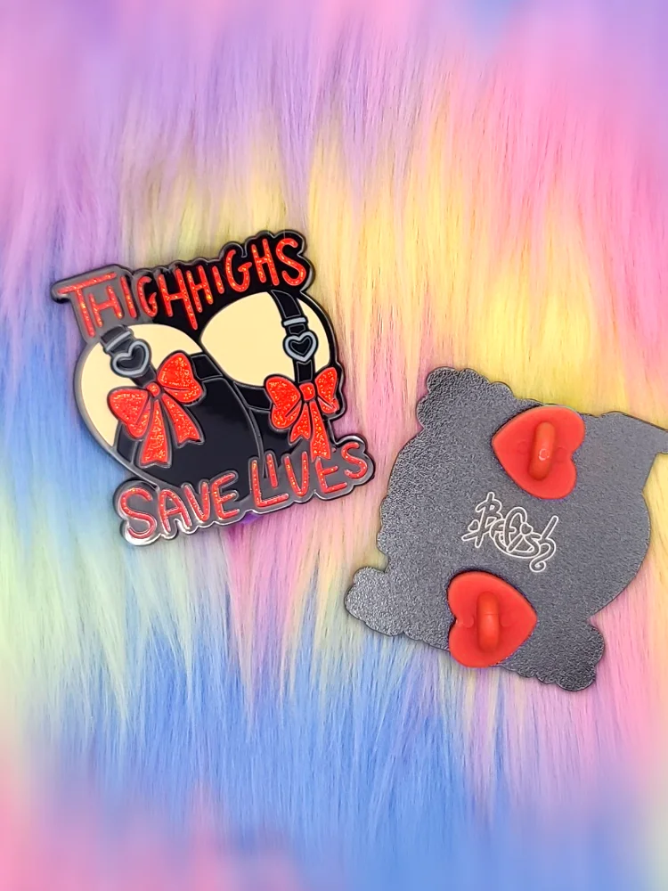 Thigh Highs | Enamel Pin Set | RETIRING product image (3)