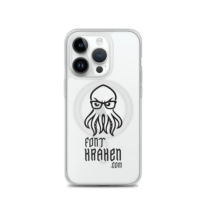 Font Kraken iPhone® Case product image (3)